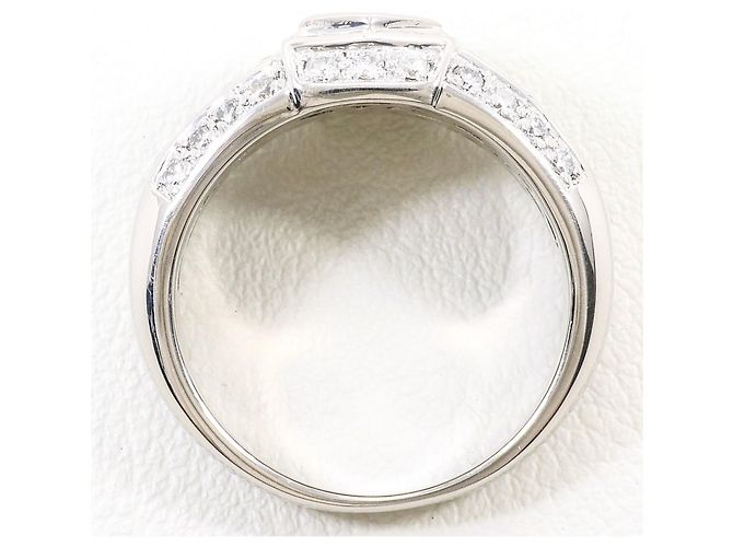 Autre Marque PT900 Platin-Diamant-Bandring - Ansicht 3