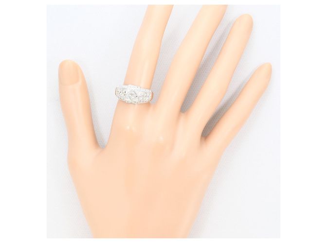Autre Marque PT900 Platin-Diamant-Bandring - Ansicht 7