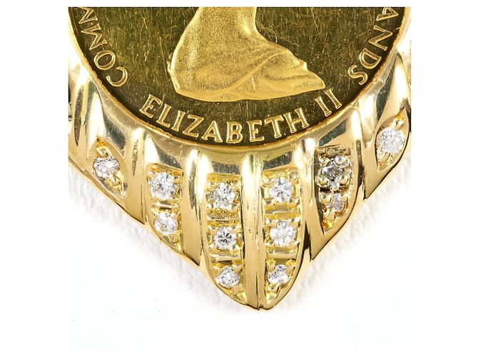 Autre Marque Pendente Moneta da 20 Dollari Bahamas Santa Maria D'oro - vista 2