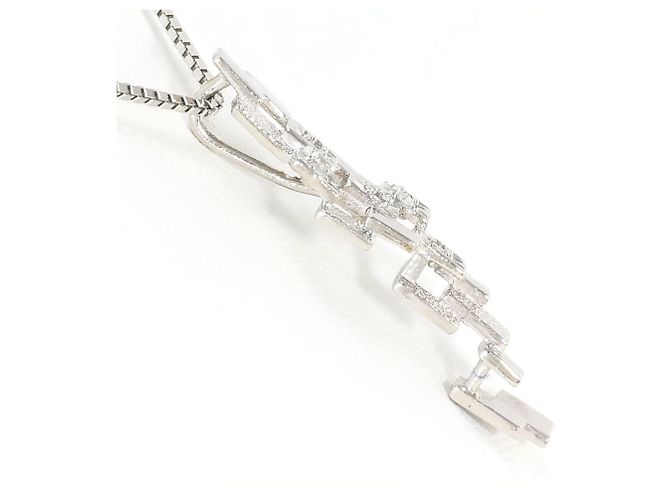 Autre Marque Collana in platino con diamante - vista 2