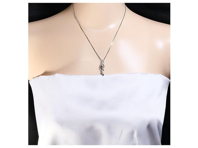 Autre Marque Collana in platino con diamante - vista 6