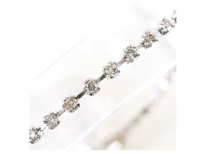 Autre Marque Bracciale con charm in platino con diamante da 1.00ct - vista 2