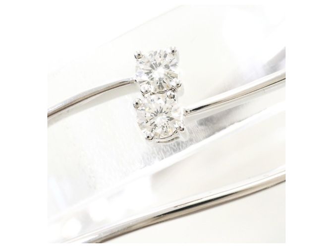 Autre Marque Bangles in oro bianco 18K e diamanti D'oro - vista 2