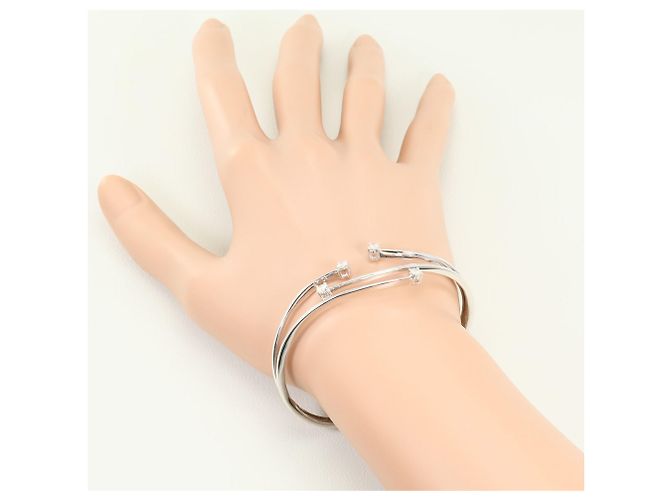Autre Marque Bangles in oro bianco 18K e diamanti D'oro - vista 5