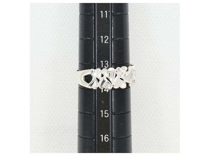Autre Marque Ehering aus 18K Weißgold mit Diamant Golden - Ansicht 7