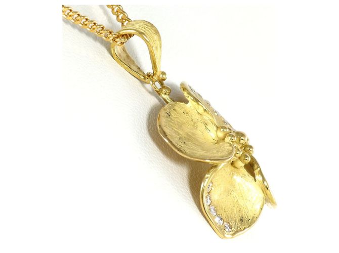Autre Marque Collana in oro giallo 18K con diamante D'oro - vista 2