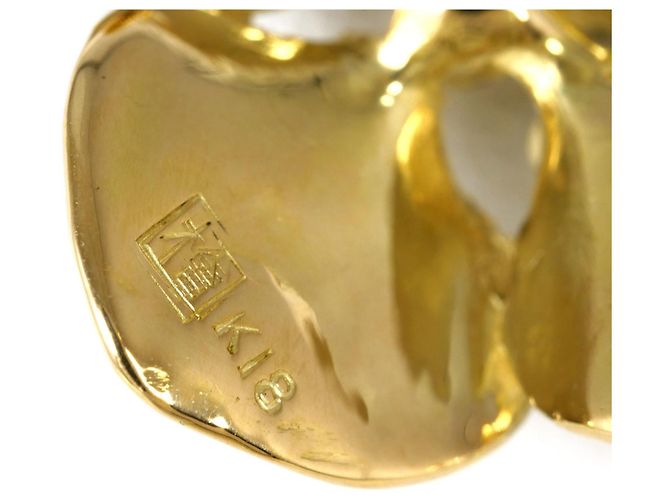 Autre Marque Collana in oro giallo 18K con diamante D'oro - vista 4