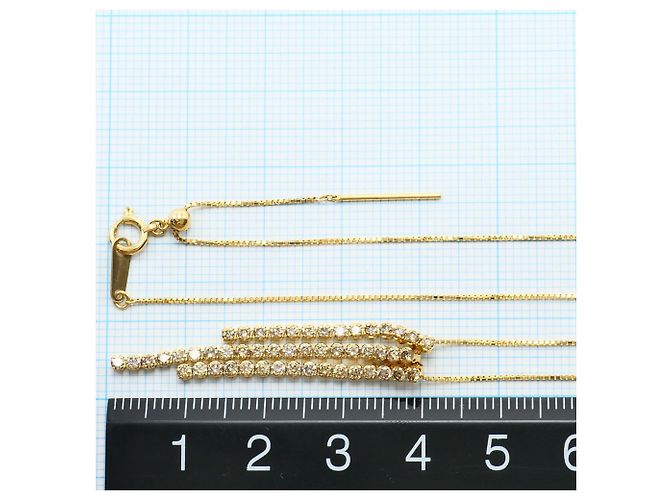 Autre Marque Collana in oro giallo 18K con diamanti brown Marrone D'oro - vista 5