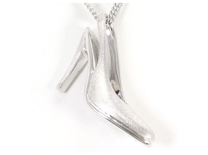 Autre Marque Collana in oro bianco 18K con diamante D'oro - vista 4