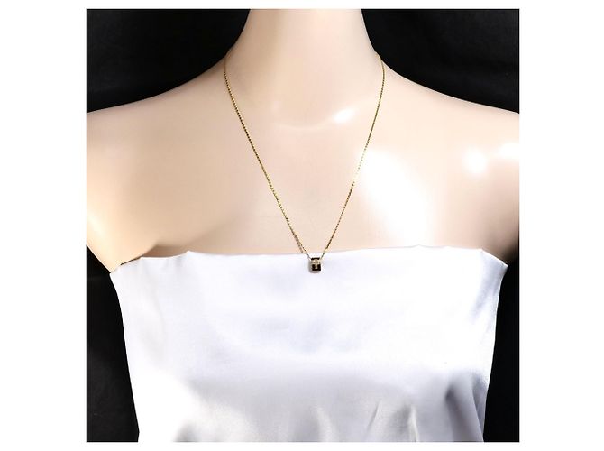 Autre Marque Collana in oro giallo 18K con pendente in diamante D'oro - vista 6