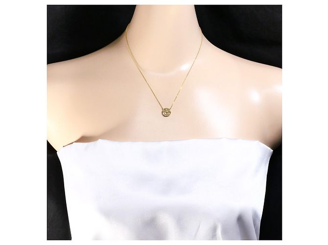 Autre Marque Collana in oro giallo 18K con diamante brown Marrone D'oro - vista 5