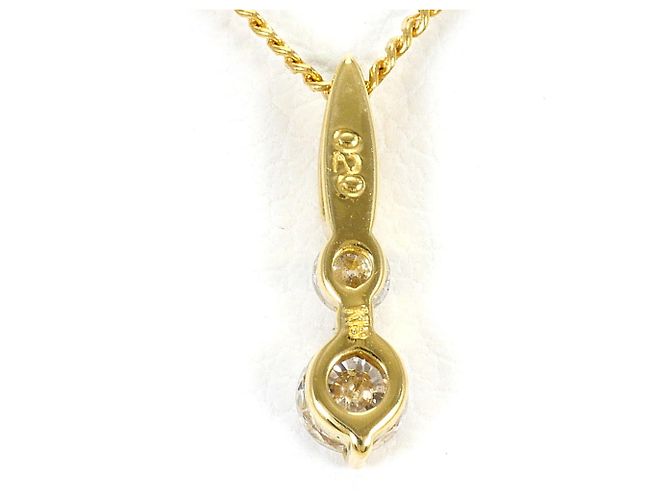 Autre Marque Collana in oro giallo 18K con diamante D'oro - vista 3