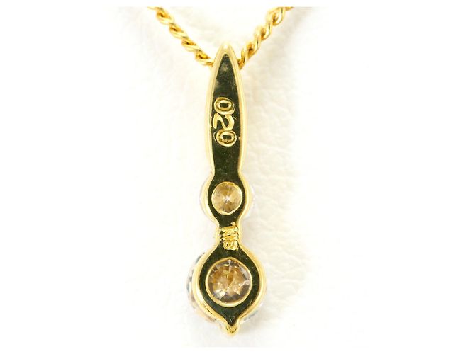 Autre Marque Collana in oro giallo 18K con diamante D'oro - vista 4