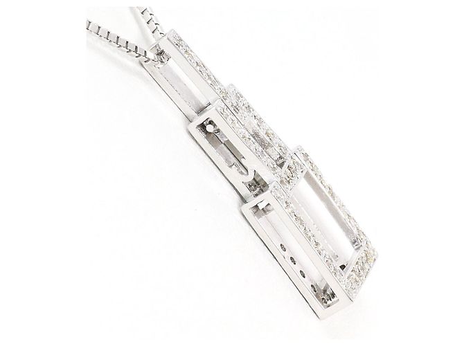 Autre Marque Collana in oro bianco 18K e diamanti D'oro - vista 2