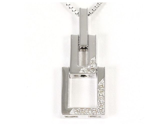Autre Marque Collana in oro bianco 18K e diamanti D'oro - vista 3