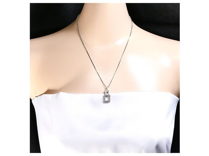 Autre Marque Collana in oro bianco 18K e diamanti D'oro - vista 7