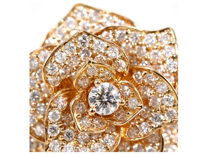 Autre Marque Bandring aus 18K Roségold mit Diamant Golden - Ansicht 2
