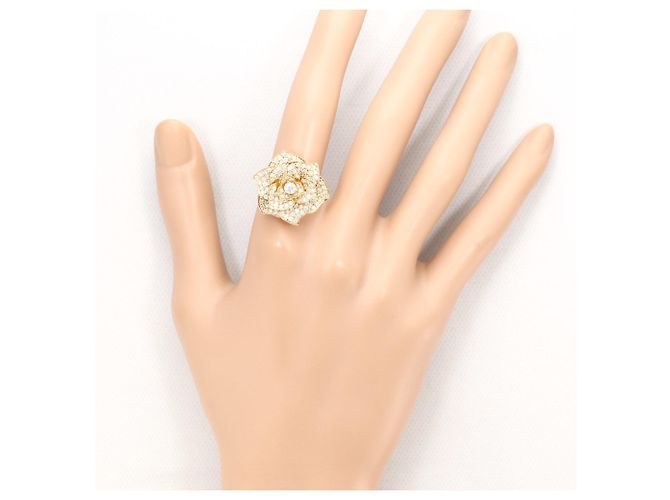 Autre Marque Bandring aus 18K Roségold mit Diamant Golden - Ansicht 7