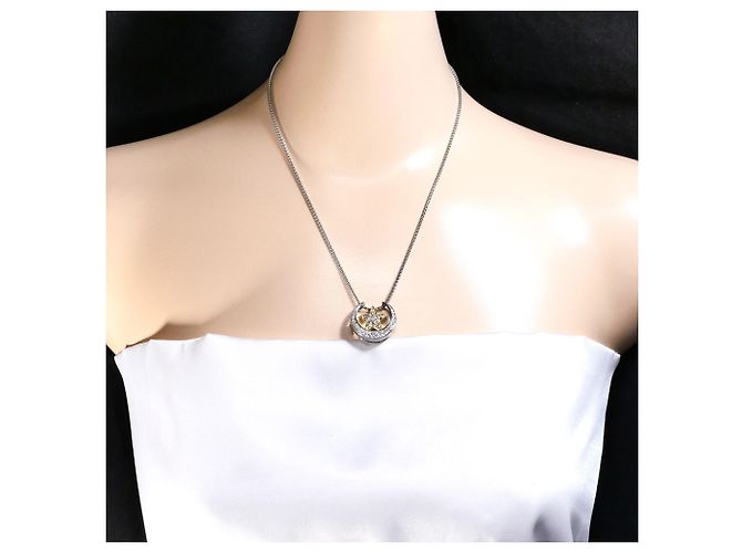 Autre Marque Collana in oro 18K e diamanti Bianco Giallo - vista 8