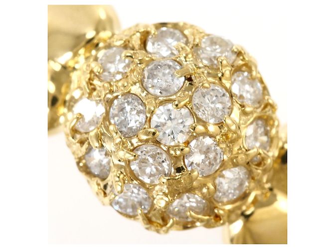 Autre Marque Bandring aus 18K Gelbgold mit Diamant Golden - Ansicht 2