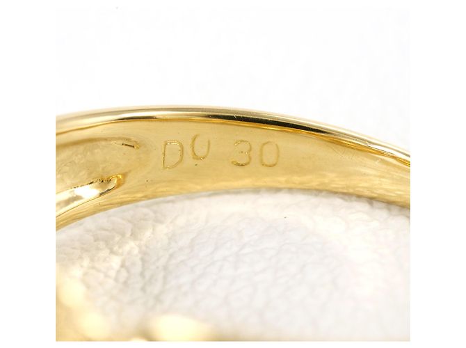 Autre Marque Bandring aus 18K Gelbgold mit Diamant Golden - Ansicht 6