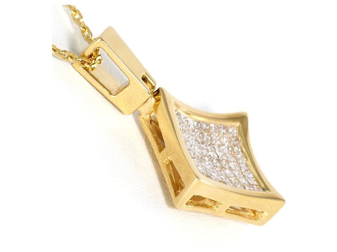 Autre Marque Collana in oro giallo 18K con diamante D'oro - vista 2