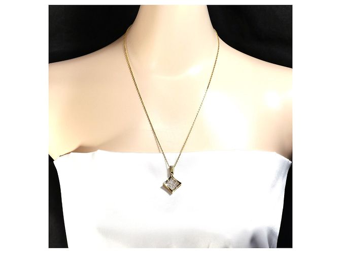 Autre Marque Collana in oro giallo 18K con diamante D'oro - vista 6