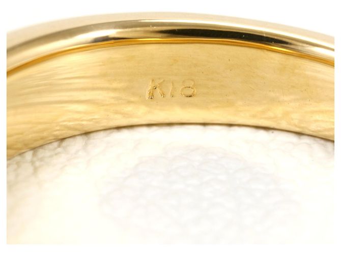 Autre Marque Anello fede in oro giallo 18K e diamanti D'oro - vista 5