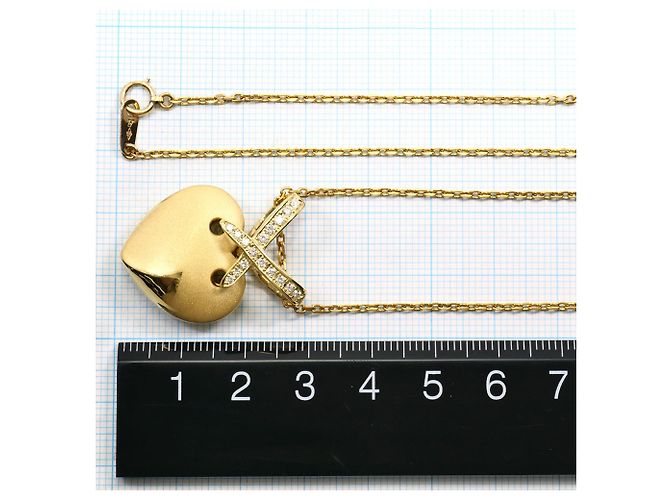 Autre Marque Collana in oro giallo 18K con diamante D'oro - vista 5
