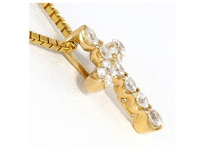 Autre Marque Collana in oro giallo 18K con diamante D'oro - vista 2
