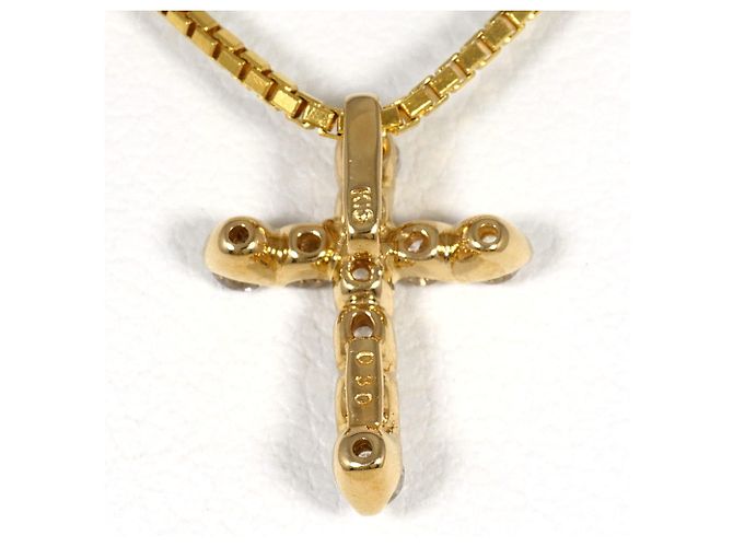 Autre Marque Collana in oro giallo 18K con diamante D'oro - vista 3