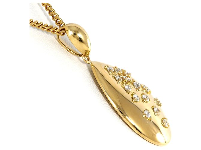 Autre Marque Collana in oro giallo 18K con diamante D'oro - vista 2