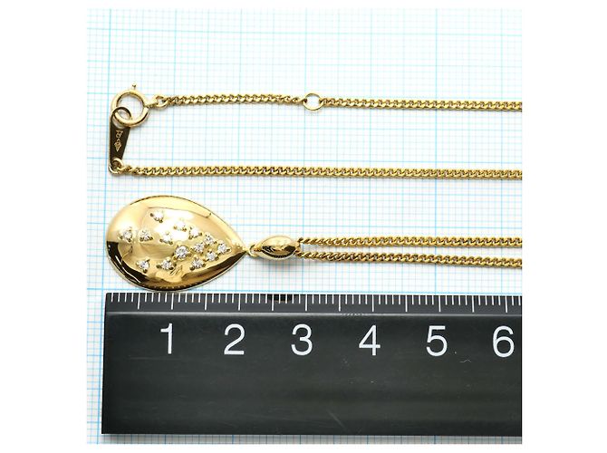 Autre Marque Collana in oro giallo 18K con diamante D'oro - vista 5