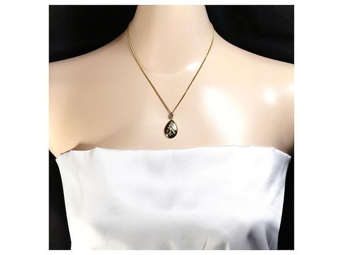 Autre Marque Collana in oro giallo 18K con diamante D'oro - vista 6