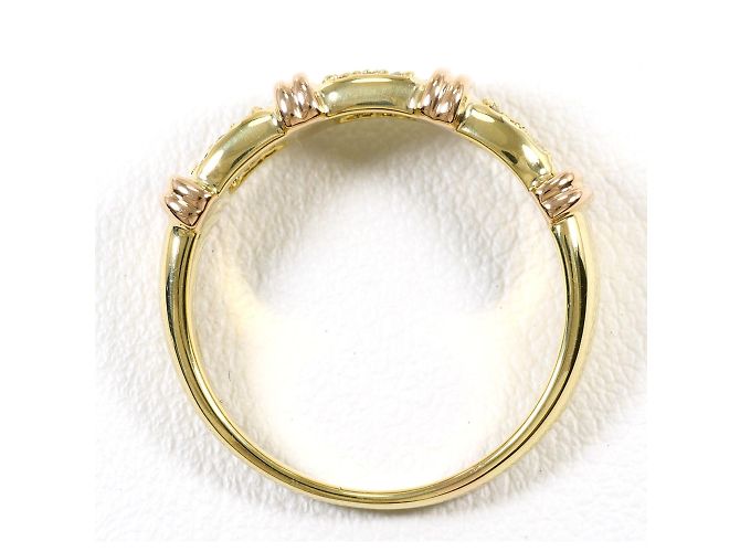 Autre Marque Anello fede in oro 18K e diamanti D'oro - vista 3