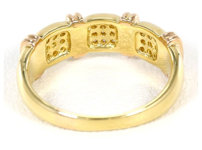Autre Marque Anello fede in oro 18K e diamanti D'oro - vista 4