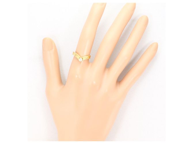 Autre Marque Anello fede in oro giallo 18K e diamanti D'oro - vista 7