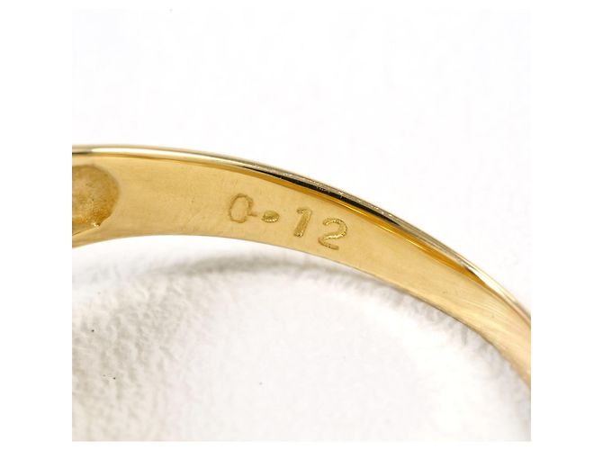 Autre Marque Ringband aus 18K Gelbgold mit Diamant Golden - Ansicht 5