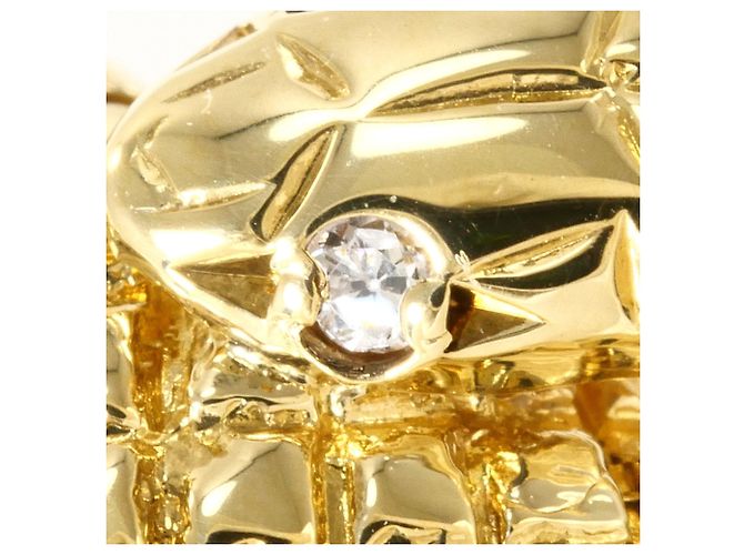 Autre Marque Ringband aus 18K Gelbgold mit Diamant Golden - Ansicht 2