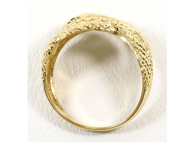 Autre Marque Ringband aus 18K Gelbgold mit Diamant Golden - Ansicht 3