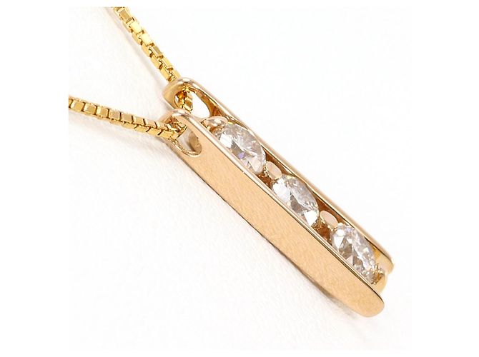 Autre Marque Collana in oro rosa 18K con diamante D'oro - vista 2