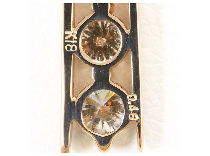 Autre Marque Collana in oro rosa 18K con diamante D'oro - vista 4