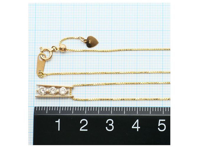 Autre Marque Collana in oro rosa 18K con diamante D'oro - vista 5