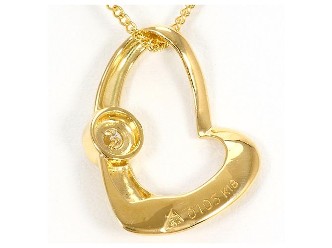 Autre Marque Collana in oro giallo 18K con diamante D'oro - vista 3