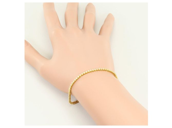 Autre Marque Bracciale con charm in oro giallo 18K con diamante D'oro - vista 5