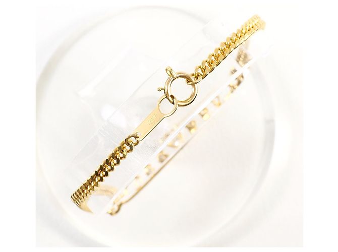 Autre Marque Bracciale con charm in oro giallo 18K con diamante D'oro - vista 3