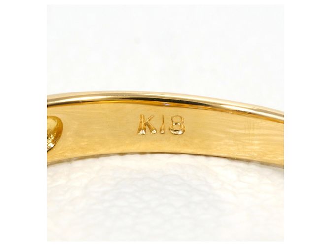 Autre Marque Anello fede in oro giallo 18K e diamanti D'oro - vista 4