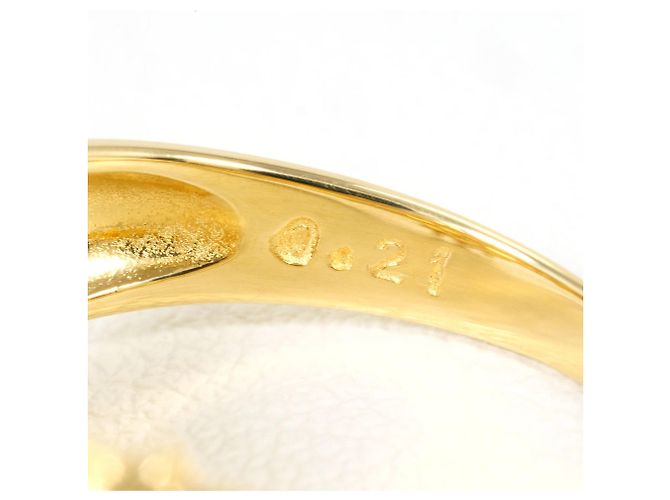 Autre Marque Ringband aus 18K Gelbgold mit Diamant Golden - Ansicht 6