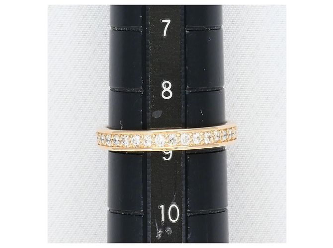 Autre Marque Bandring aus 18K Roségold mit Diamant Golden - Ansicht 8