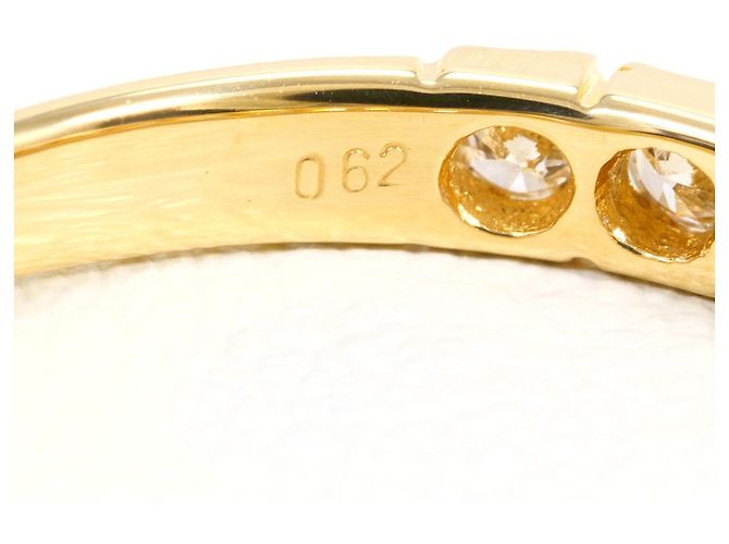 Autre Marque Anello fede in oro giallo 18K e diamanti D'oro - vista 6